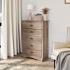 Salt Spring 5-Drawer Chest in Drifted Gray