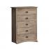 Salt Spring 5-Drawer Chest in Drifted Gray