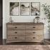 Salt Spring 6-Drawer Dresser in Drifted Gray