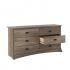 Salt Spring 6-Drawer Dresser in Drifted Gray