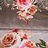Duvet Cover Set, Queen size Floral Bedding, Dolce Mela - Rose Medley DM708Q