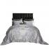 King Size Duvet Cover Set, 6 Piece Luxury Jacquard Bedding, Dolce Mela Munich DM720K