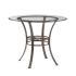 Lucianna Dining Table w/ Glass Top