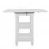 Alverton Convertible Console to Dining Table - White