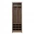 Space-Saving Entryway Organizer with Shoe Storage, Drifted Gray
