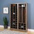 Space-Saving Shoe Storage Cabinet, Drifted Gray