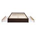 Select Espresso King 4-Post Platform Bed with 2 Drawers