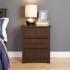 Fremont 3-drawer Tall Nightstand, Espresso Thumbnail