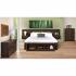 Series 9 King Wall Mounted Headboard System with 2 Night Stands in Espresso