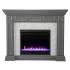 Dakesbury Color Changing Fireplace w/ Faux Stone