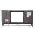 Hollesborne Color Changing Fireplace w/ Media Storage