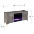 Lantara Color Changing Fireplace w/ Media Storage