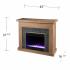 Standlon Color Changing Fireplace w/ Faux Stone Surround