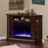 Claremont Color Changing Convertible Fireplace - Cherry