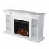 Henstinger Electric Fireplace w/ Bookcase