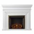 Bevonly White Electric Fireplace