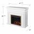 Bevonly White Electric Fireplace
