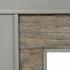Ledgestone Fireplace with Stacked Stone - Gray