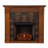 Elkmont Electric Fireplace - Salem Antique Oak