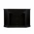 Claremont Convertible Media Electric Fireplace - Black