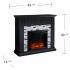 Drovling Marble Base Electric Fireplace