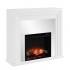 Stadderly Mirrored Touch Screen Electric Fireplace