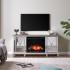 Toppington Mirrored Touch Screen Electric Fireplace Thumbnail