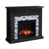 Drovling Marble Touch Screen Electric Fireplace