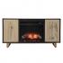 Wilconia Touch Screen Electric Media Fireplace w/ Carved Details