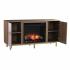 Yorkville Touch Screen Electric Fireplace w/ Media Storage