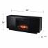 Delgrave Touch Screen Electric Media Fireplace w/ Storage - Black