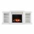 Gallatin Touch Screen Electric Fireplace w/ Bookcases
