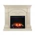 Sicilian Touch Screen Electric Fireplace - Ivory