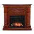 Sicilian Touch Screen Electric Fireplace - Mahogany