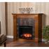 Elkmont Faux Stone Electric Fireplace