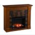 Elkmont Faux Stone Electric Fireplace