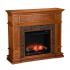 Belleview Electric Fireplace w/ Faux Stone