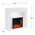 Stadderly Mirrored Fireplace w/ Alexa Firebox
