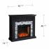 Drovling Marble Fireplace w/ Smart Firebox