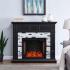 Drovling Marble Fireplace w/ Smart Firebox