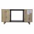 Wilconia Smart Media Fireplace w/ Carved Details