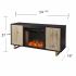 Wilconia Smart Media Fireplace w/ Carved Details