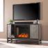 Lannington Alexa Smart Fireplace w/ Media Storage