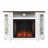 Dilvon Smart Fireplace w/ Media Storage