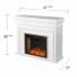 Bevonly Smart Electric Fireplace - White