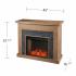 Standlon Smart Fireplace w/ Faux Stone Surround