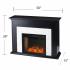 Torlington Marble Tiled Smart Fireplace - Black