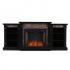 Gallatin Alexa-Enabled Smart Bookcase Fireplace
