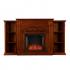 Chantilly Alexa-Enabled Smart Fireplace w/ Bookcases