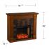 Elkmont Faux Stone Smart Electric Fireplace